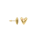 Anna + Nina Single Platonic Love Stud Earring