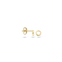 Blush earrings 14k gold 7244YGO