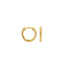 Blush earrings 14k gold 7265YGO