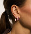 Anna + Nina Single Amour Briar Rose Hoop Oorbel