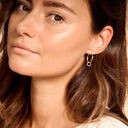 Blush earrings 14k gold 7274YGO