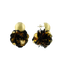 Lott Oorbellen Sequin Globe M Black/Gold