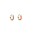 Anna + Nina Holographic Hoop Oorbellen