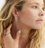 Anna + Nina Small Organic Hoop Earrings