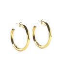 ZAG Bijoux Stainless Steel Gouden Oorbellen Totie