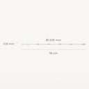 Blush armband 14k goud 2187YZI