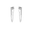 Karma Chain Round Tubes Earrings