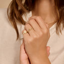 Blush ring 14k goud 1229YGO