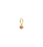 Anna + Nina Single Astro Coin Oorbel
