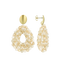 Lott Earrings Open Drop S Element Mixed Nude