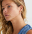 Anna + Nina French Braid Hoop Earrings