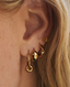 MIAB Earrings - Bubble Click Silver