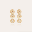 Gas Bijoux Earrings Flocon Triple