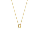 Blush necklace 14k gold 3125YZI