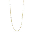 Pure by Nat Necklace Long Chain with Pearls