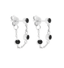 MIAB Oorbellen - Cool Chain Zilver