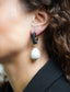Lott Oorbellen Creole XS Black Pearl