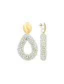 Lott Earrings Drop L - Silver Mix