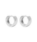 MIAB Oorbellen - Oblique Click Zilver