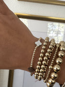 Bracelet Clover Four Clover Small Gray