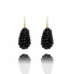 Lott Oorbellen Cone S Black Haakje