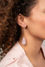 Lott Oorbellen Cone S - Crystal Pink