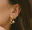 MIAB Earrings - Twisty Pearl Silver