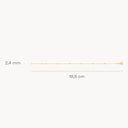 Blush armband 14k goud 2224YGO