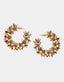 Olivia Dar Oorbellen Flower Hoops Small Gold