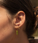 MIAB Oorbellen - Jade Rounds Zilver