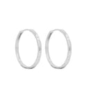 MIAB Oorbellen - Large Cheeky Click Zilver