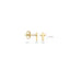 Blush oorbellen 14k goud 7252YGO