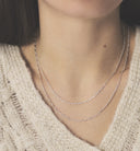 Anna + Nina Link Plain Necklace