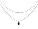 MAS Jewelz Necklace Double Blackstone