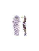 Lott Earrings Sequin Waterfall L - Metallic Lavender