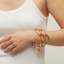 Gas Bijoux Armband Maille Ovale