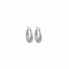 Chunky Hoops Silver 2.2cm