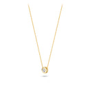 Blush necklace 14k gold 3052YZI