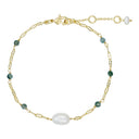 Pure by Nat Bracelet Lily Moss Agate