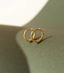 MIAB Oorbellen - Rough Click Goud