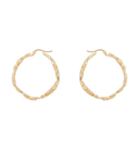 Anna + Nina Flower Crown Hoop Oorbellen