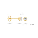 Blush oorbellen 14k goud 7214YZI