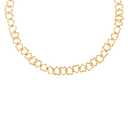 Anna + Nina Linked Chunky Stars Ketting