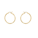 OORBELLEN ANNA + NINA DAZZLING HOOP EARRINGS
