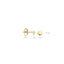 Blush earrings 14k gold 7243YGO
