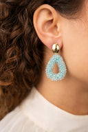 Lott Oorbellen Drop S - Aquamarine