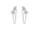 OORBELLEN KARMA CHAIN STAR