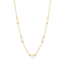 Blush necklace 14k gold 3102YGO