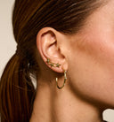 Anna + Nina Medium Lumière Hoop Oorbellen