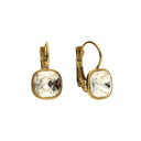 Camps &amp; Camps Square Crystal Earrings